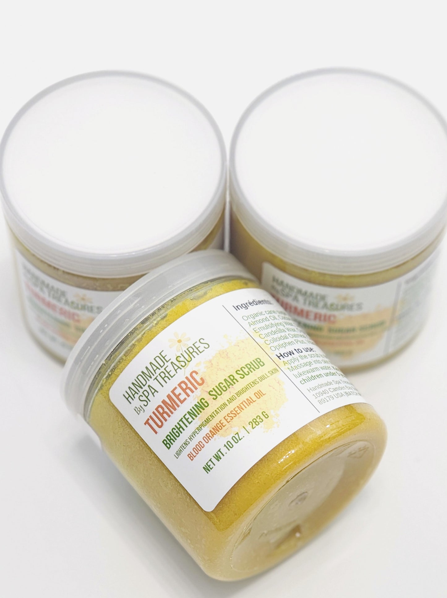Turmeric Brightening Sugar Scrub