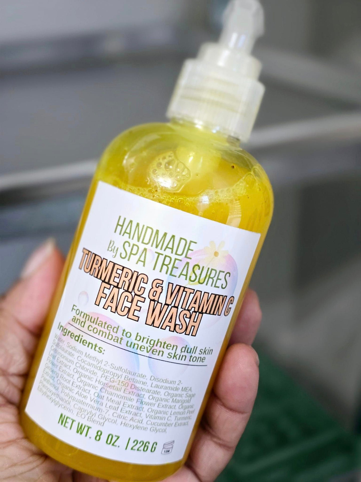 Turmeric & Vitamin C Fash Wash