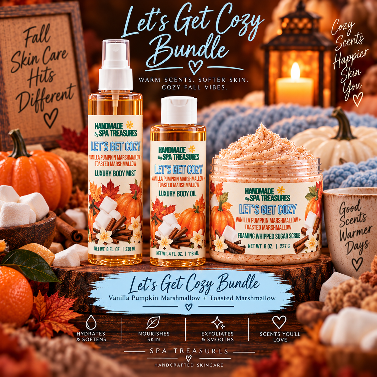 For the Love of Fall Collection - Let's Get Cozy Bundle