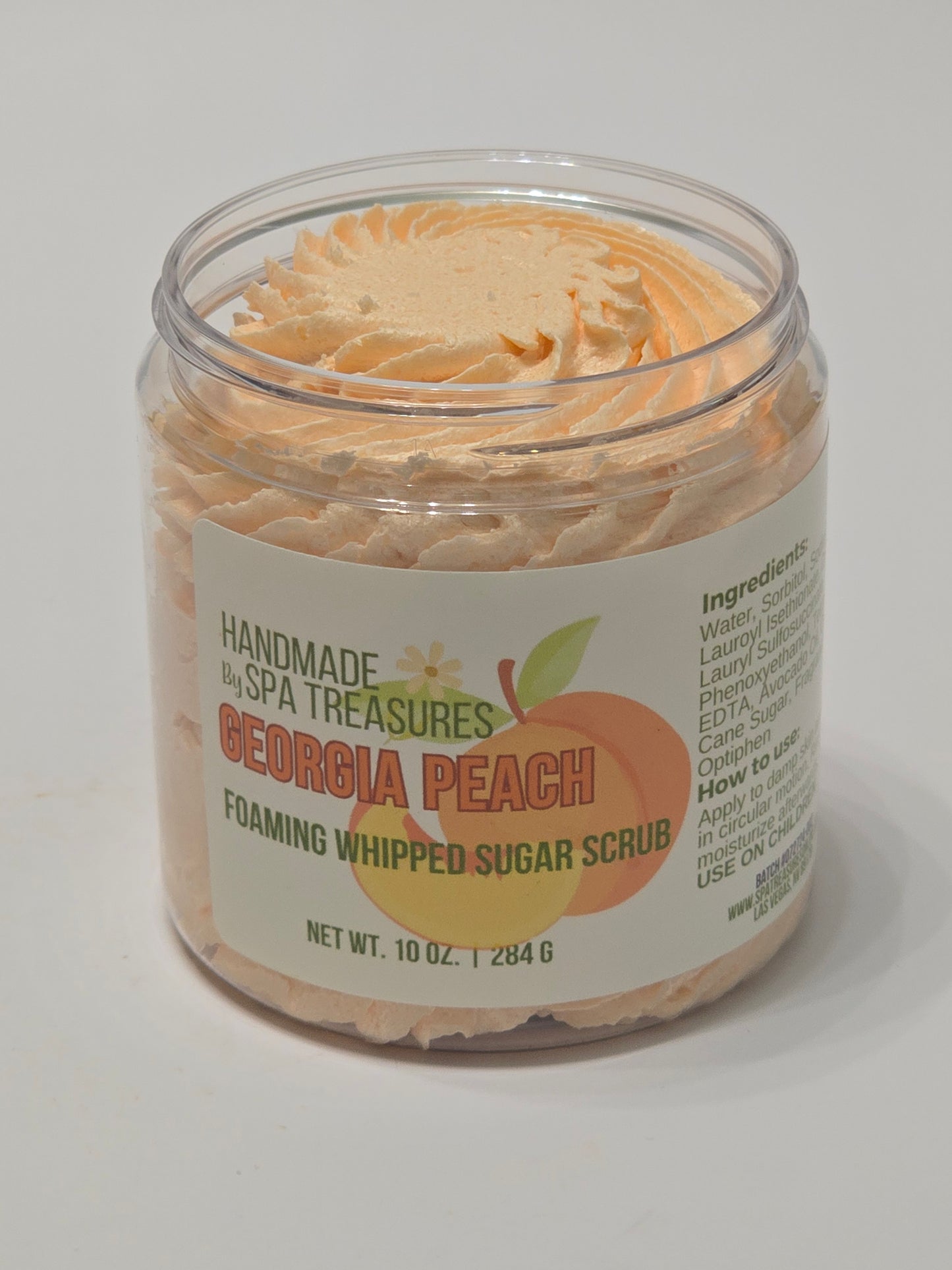 Foaming Whipped Sugar Scrub