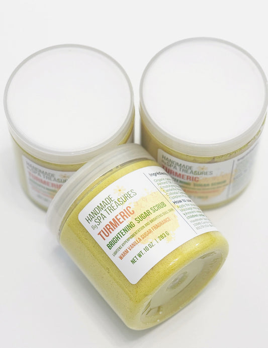 Turmeric Brightening Sugar Scrub