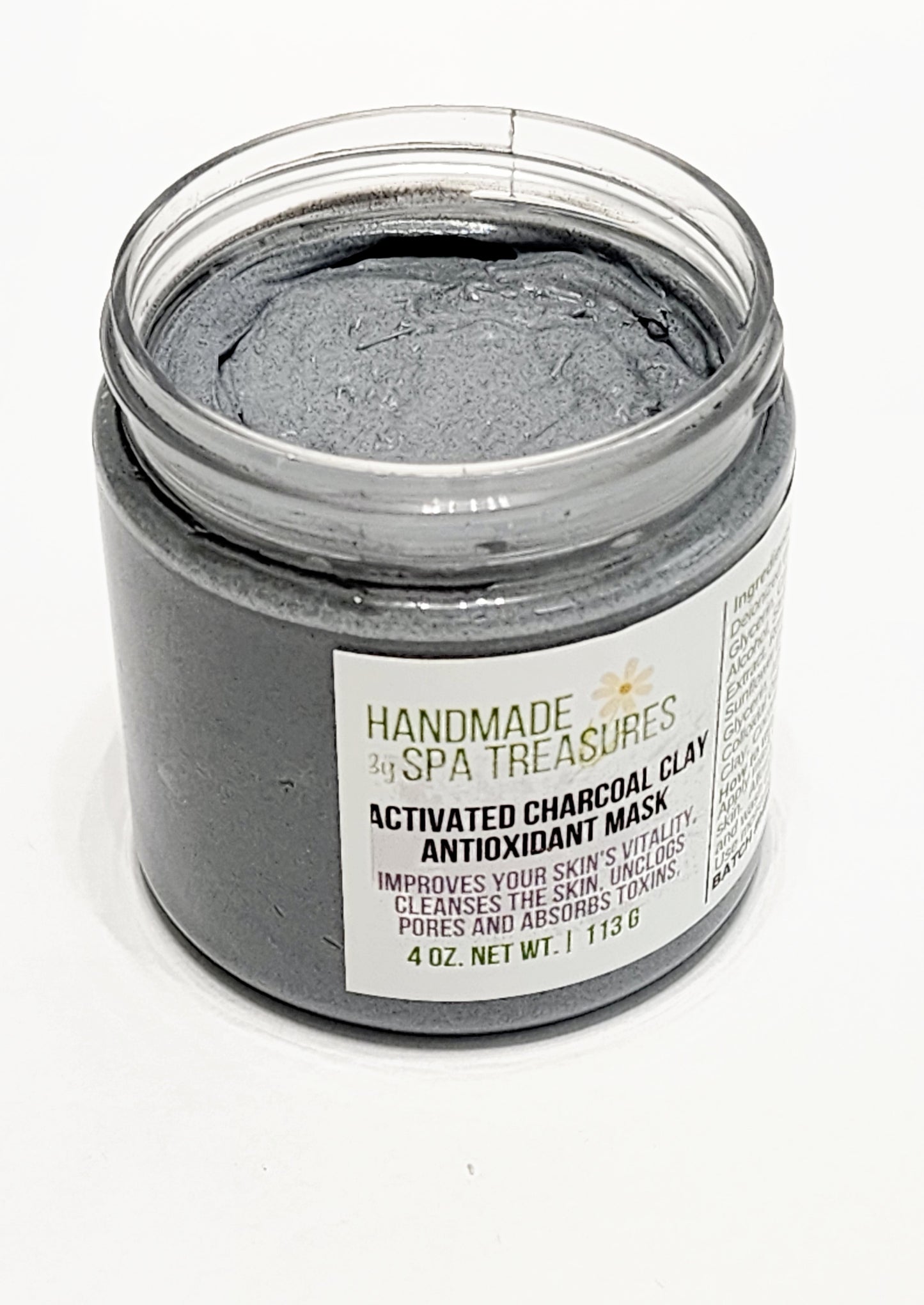 Activated Charcoal Clay Mask