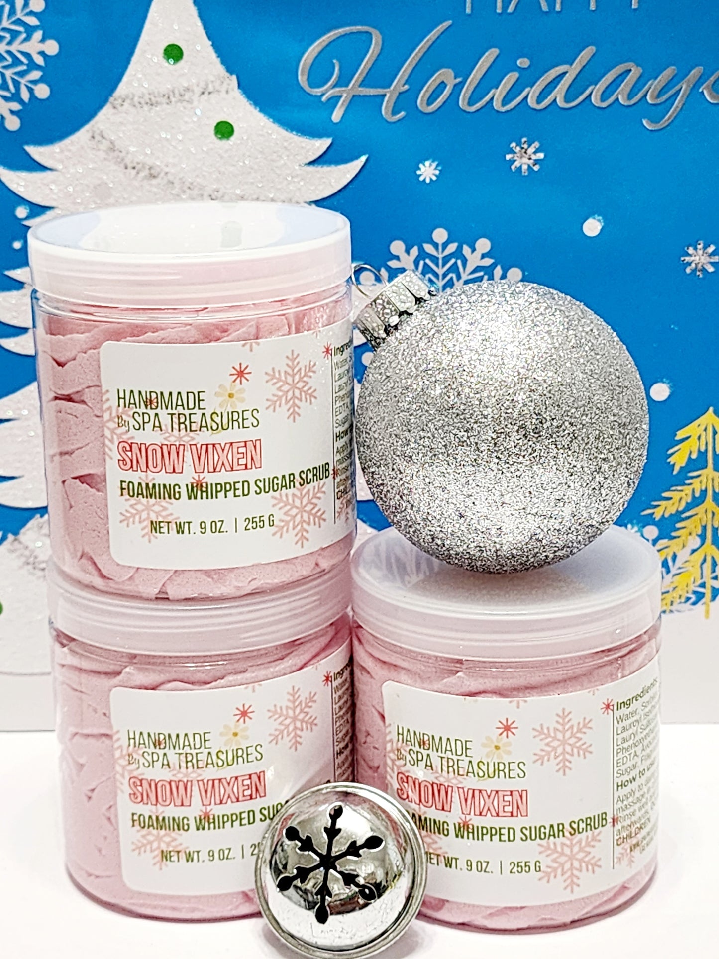 Foaming Whipped Sugar Scrub - Winter Collection