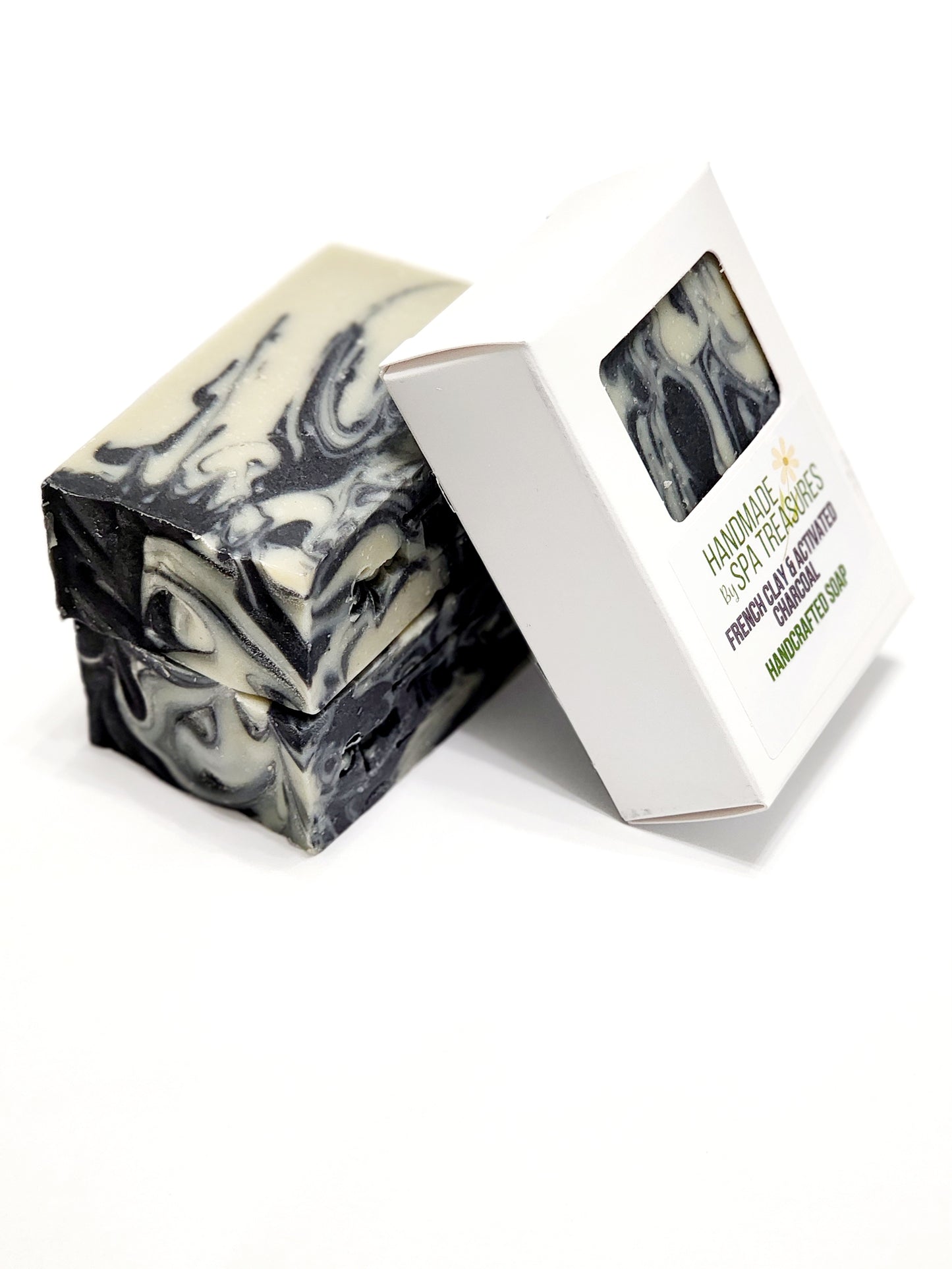 French Green Clay and Activated Charcoal Soap