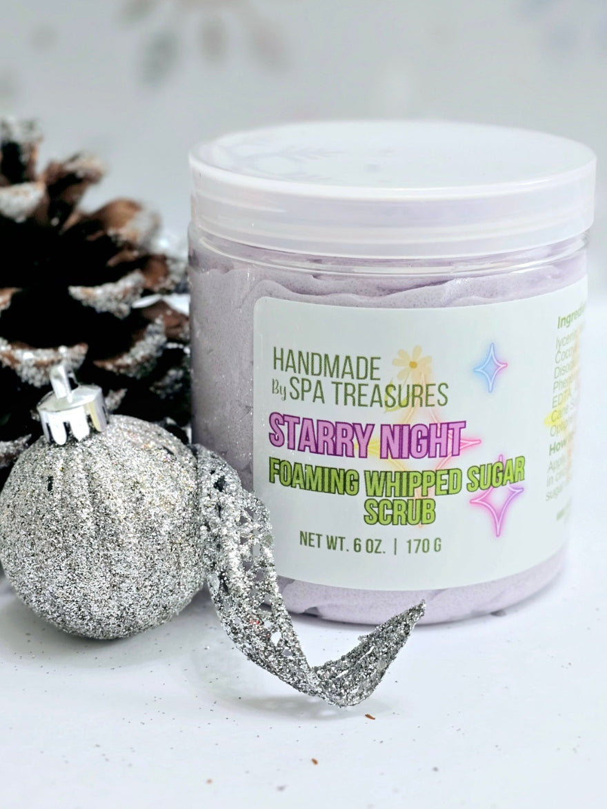 Foaming Whipped Sugar Scrub - Winter Collection (PREORDER)