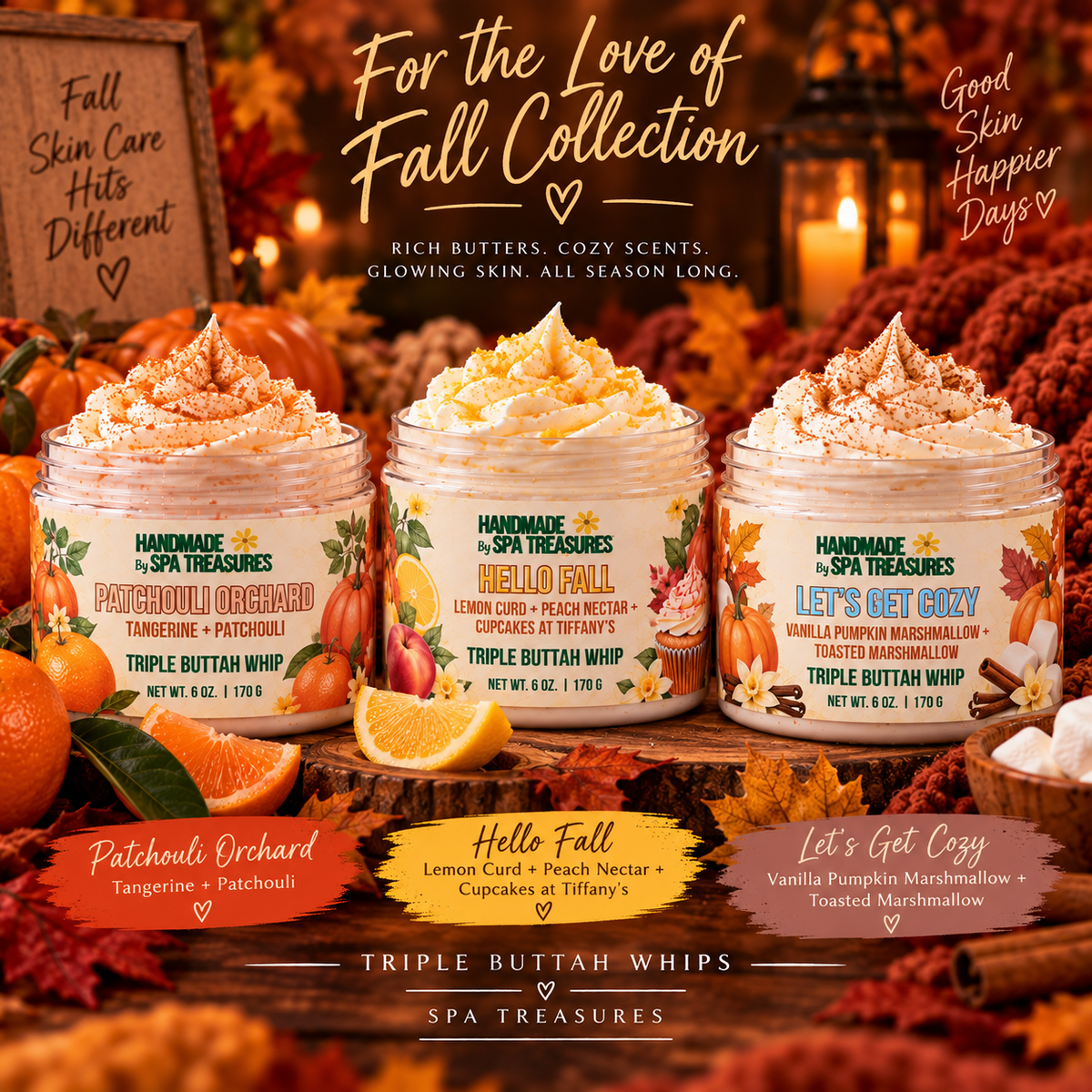 For the Love of Fall Collection - Triple Buttah Whip