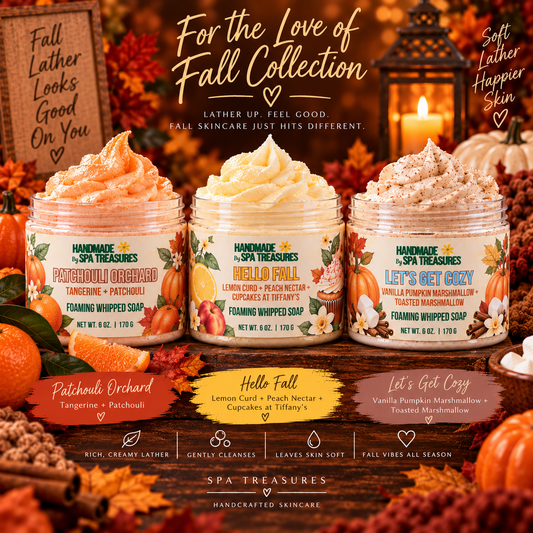 For the Love of Fall Collection - Foaming Whipped Soap