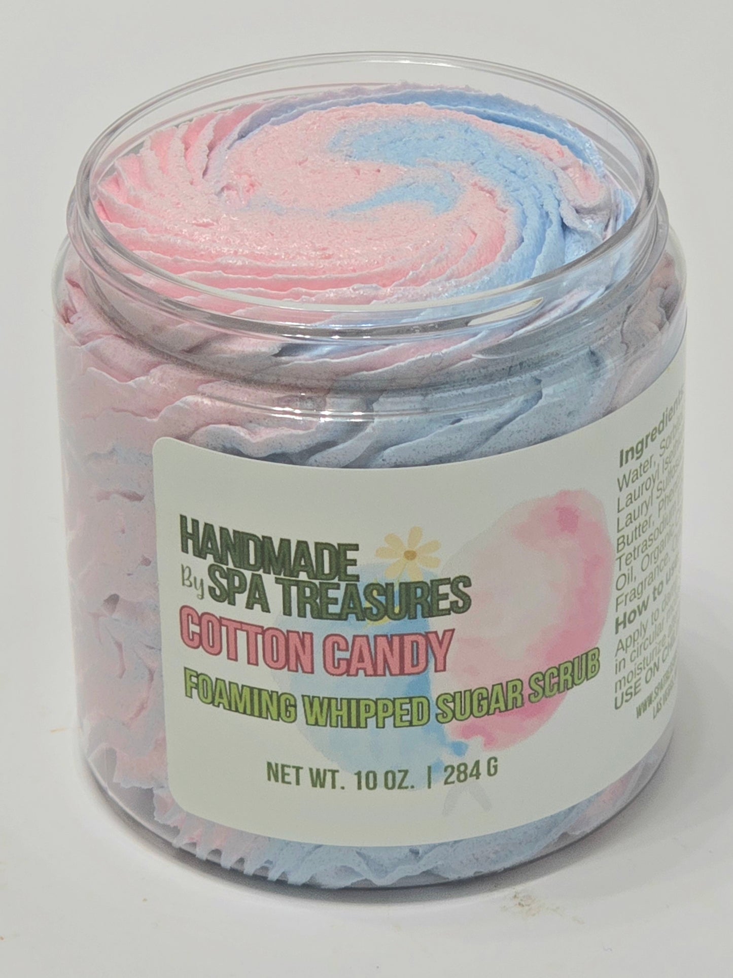 Foaming Whipped Sugar Scrub