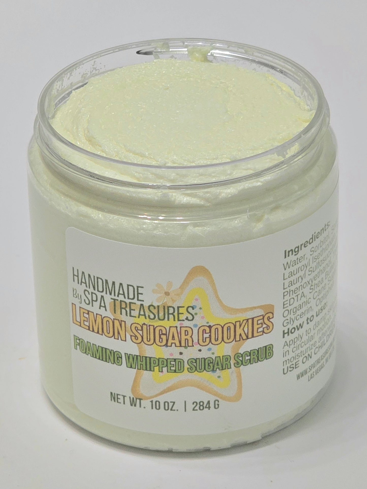 Foaming Whipped Sugar Scrub