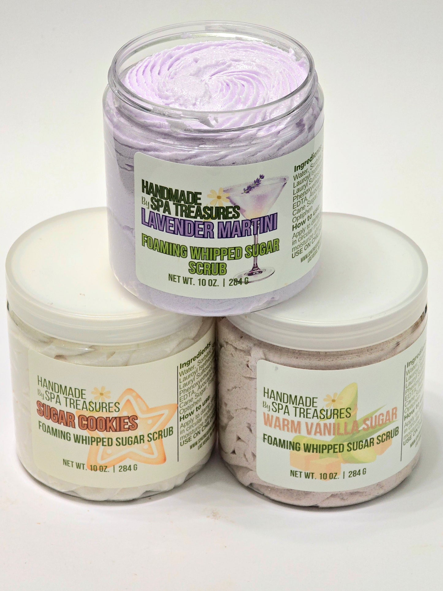 Foaming Whipped Sugar Scrub