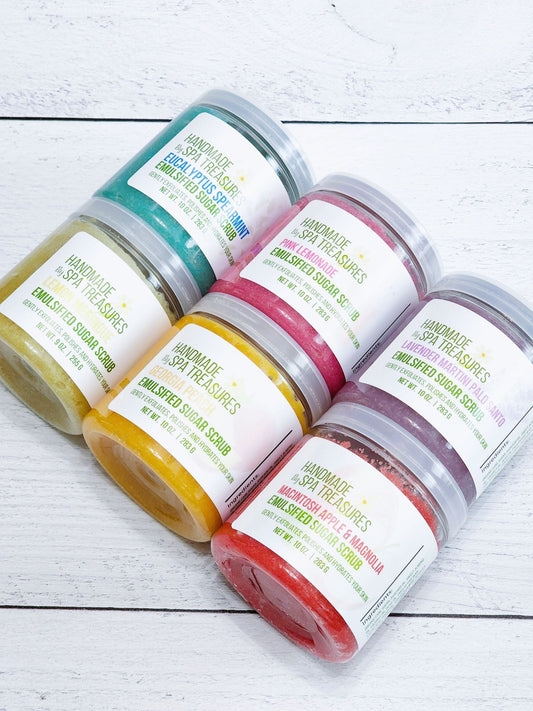 Emulsified Sugar Scrub Bundle - Spa